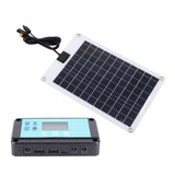 Solar Panels 1 for 5 50W Solar Panel Battery Charger with MPPT 100A Controller for 12V Battery and DC Charging Equipment