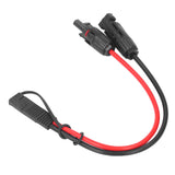 Solar Panel Cables Connectors SAE Adapter 10AWG 0.35m Solar Power Cable Copper Wire for RV