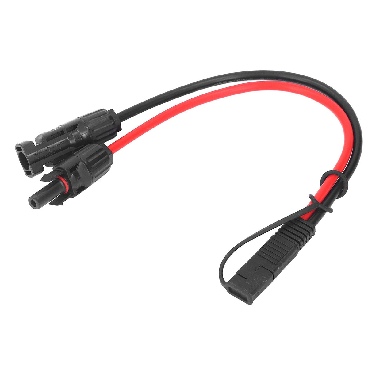 Solar Panel Cables Connectors SAE Adapter 10AWG 0.35m Solar Power Cable Copper Wire for RV
