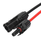 Solar Panel Cables Connectors SAE Adapter 10AWG 0.35m Solar Power Cable Copper Wire for RV