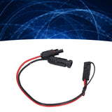 Solar Panel Connector Cable 12AWG PVC Copper Solar Panel to SAE Adapter for Motorbike Cars