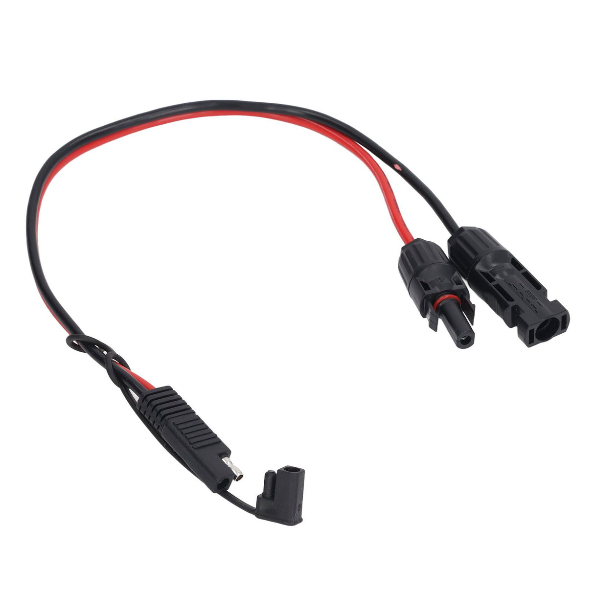Solar Panel Connector Cable 12AWG PVC Copper Solar Panel to SAE Adapter for Motorbike Cars