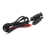 16AWG Solar Connector to DC 5.5mm Male Adapter Cable Copper Solar Panel Extension Cable - Side View