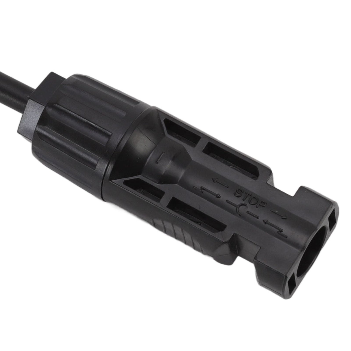10AWG Solar Panel to SAE Adapter Cable SAE Solar Extension Cable for Automobiles Motorcycles 0.35m Black