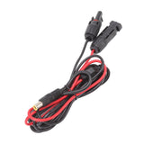 Solar Panel Connector Adapter Female to Male 2 Cores DC7.9mm Copper PVC 16AWG DC 8.0 Extension Cord - Rear View