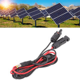 Solar Panel Connector Adapter Female to Male 2 Cores DC7.9mm Copper PVC 16AWG DC 8.0 Extension Cord - Extra Image