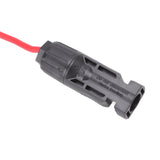 Solar Panel Connector Adapter Female to Male 2 Cores DC7.9mm Copper PVC 16AWG DC 8.0 Extension Cord - Extra Image