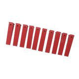 10 Pcs Door Stoppers Lightweight Compact Reusable Leveling Pad Door Window Installation Wedge