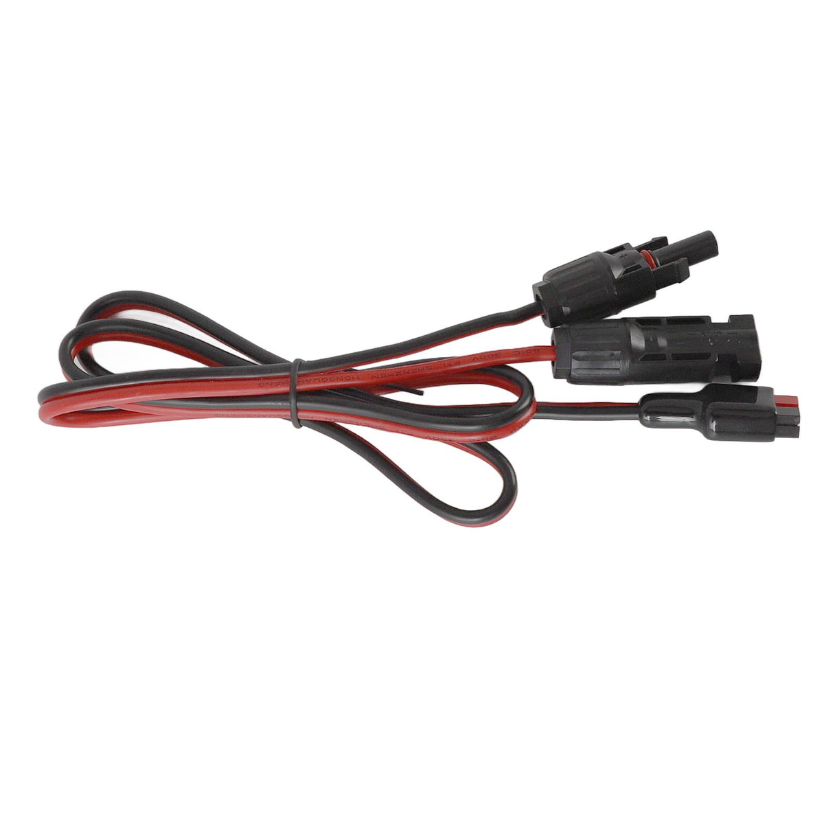 Solar to 30A Copper Mobile Energy Storage Battery Adapter Cable Charging Connector Cable for Anderson 30A 12AWG 1.0m