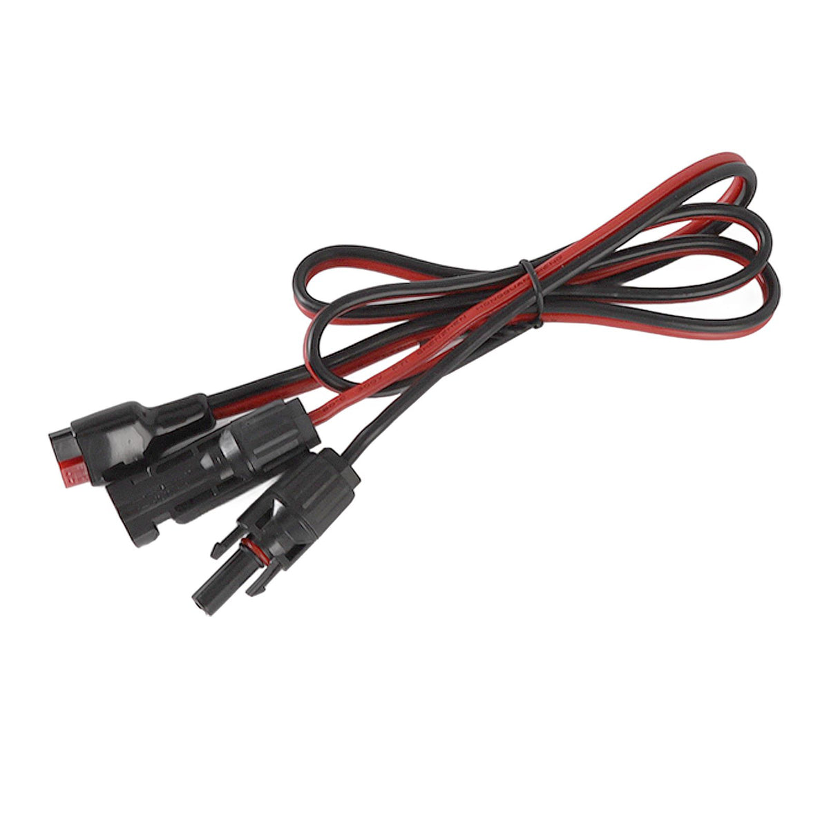 Solar to 30A Copper Mobile Energy Storage Battery Adapter Cable Charging Connector Cable for Anderson 30A 12AWG 1.0m