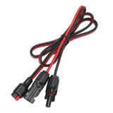 Solar to 30A Copper Mobile Energy Storage Battery Adapter Cable Charging Connector Cable for Anderson 30A 12AWG 1.0m
