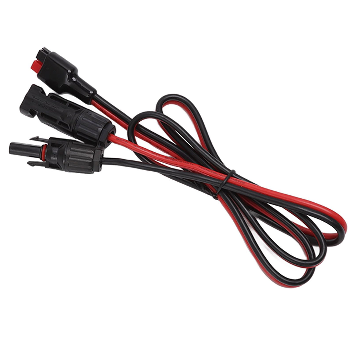 Solar to 30A Copper Mobile Energy Storage Battery Adapter Cable Charging Connector Cable for Anderson 30A 12AWG 1.0m