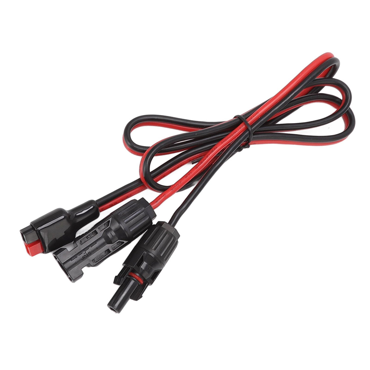 Solar to 30A Copper Mobile Energy Storage Battery Adapter Cable Charging Connector Cable for Anderson 30A 12AWG 1.0m
