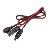 Solar to 30A Copper Mobile Energy Storage Battery Adapter Cable Charging Connector Cable for Anderson 30A 12AWG 1.0m