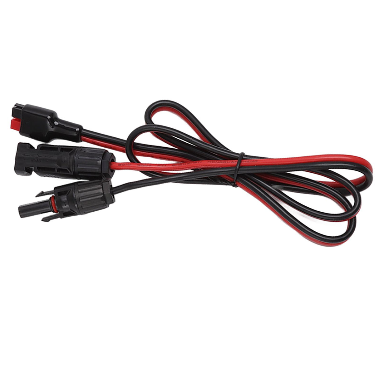 Solar to 30A Copper Mobile Energy Storage Battery Adapter Cable Charging Connector Cable for Anderson 30A 12AWG 1.0m