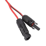 Solar to 30A Copper Mobile Energy Storage Battery Adapter Cable Charging Connector Cable for Anderson 30A 12AWG 1.0m
