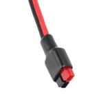 Solar to 30A Copper Mobile Energy Storage Battery Adapter Cable Charging Connector Cable for Anderson 30A 12AWG 1.0m