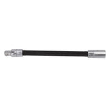 Wrench Extension Rod Bendable Universal Flexible Shaft Sleeve Extension Bar for Factory Workshop Black 3/8