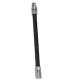 Wrench Extension Rod Bendable Universal Flexible Shaft Sleeve Extension Bar for Factory Workshop Black 3/8 - Top-Down View