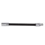 Wrench Extension Rod Bendable Universal Flexible Shaft Sleeve Extension Bar for Factory Workshop Black 3/8 - 45-Degree Angle