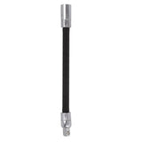 Wrench Extension Rod Bendable Universal Flexible Shaft Sleeve Extension Bar for Factory Workshop Black 3/8