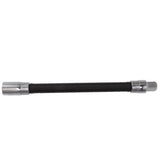 Wrench Extension Rod Bendable Universal Flexible Shaft Sleeve Extension Bar for Factory Workshop Black 1/2 - Side View
