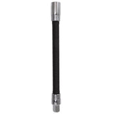 Wrench Extension Rod Bendable Universal Flexible Shaft Sleeve Extension Bar for Factory Workshop Black 1/2