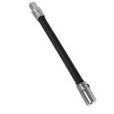 Wrench Extension Rod Bendable Universal Flexible Shaft Sleeve Extension Bar for Factory Workshop Black 1/2 - Rear View
