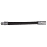 Wrench Extension Rod Bendable Universal Flexible Shaft Sleeve Extension Bar for Factory Workshop Black 1/2