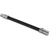 Wrench Extension Rod Bendable Universal Flexible Shaft Sleeve Extension Bar for Factory Workshop Black 1/2