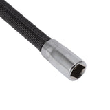 Wrench Extension Rod Bendable Universal Flexible Shaft Sleeve Extension Bar for Factory Workshop Black 1/2 - Extra Image