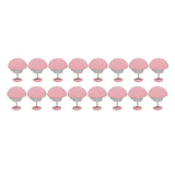 16PCS Bed Duvet Sheet Fixing Clip Mushroom Shaped Cloth Needle Plastic Quilt Fixator for Home Cushion Pink - Side View