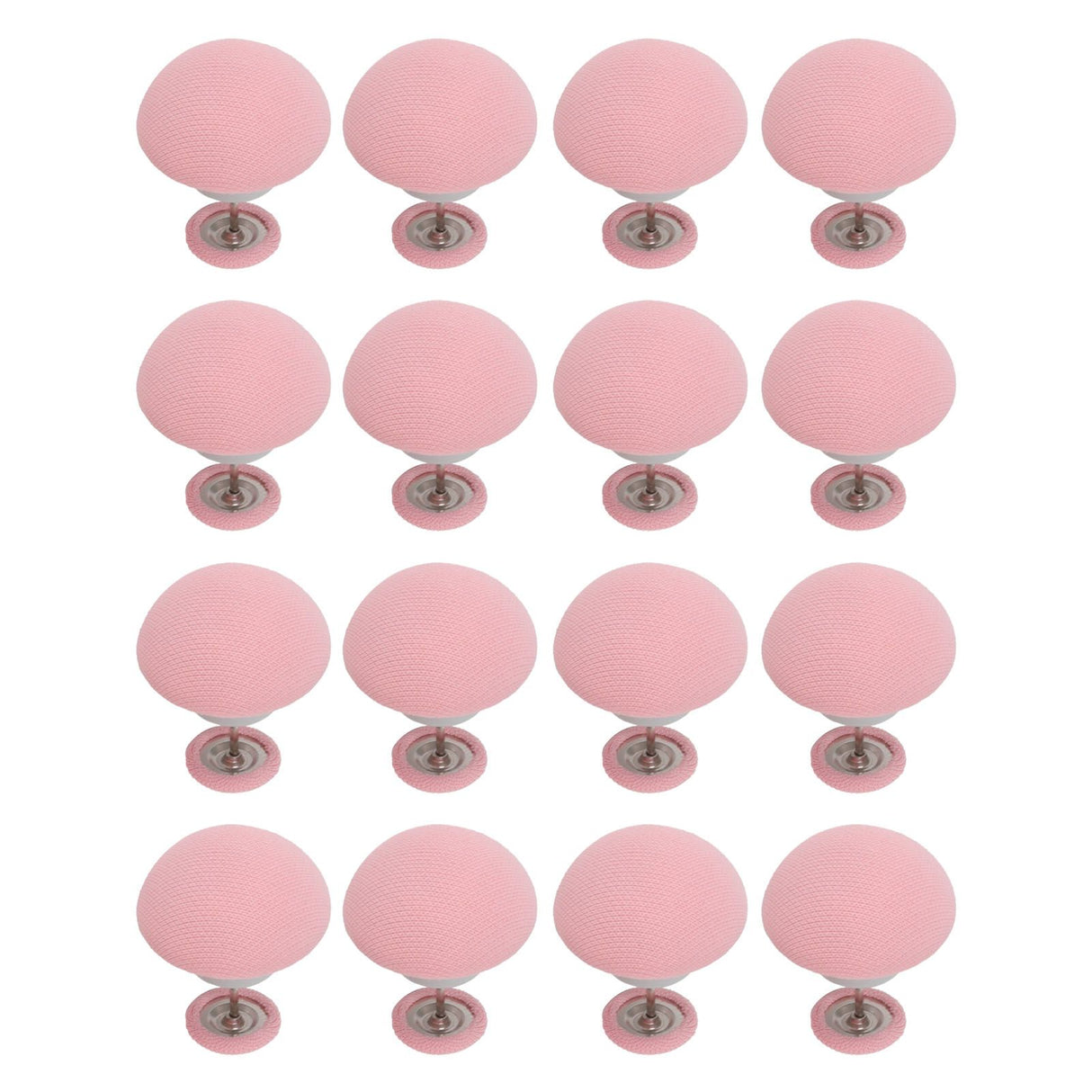 16PCS Bed Duvet Sheet Fixing Clip Mushroom Shaped Cloth Needle Plastic Quilt Fixator for Home Cushion Pink
