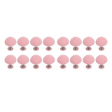16PCS Bed Duvet Sheet Fixing Clip Mushroom Shaped Cloth Needle Plastic Quilt Fixator for Home Cushion Pink - Extra Image