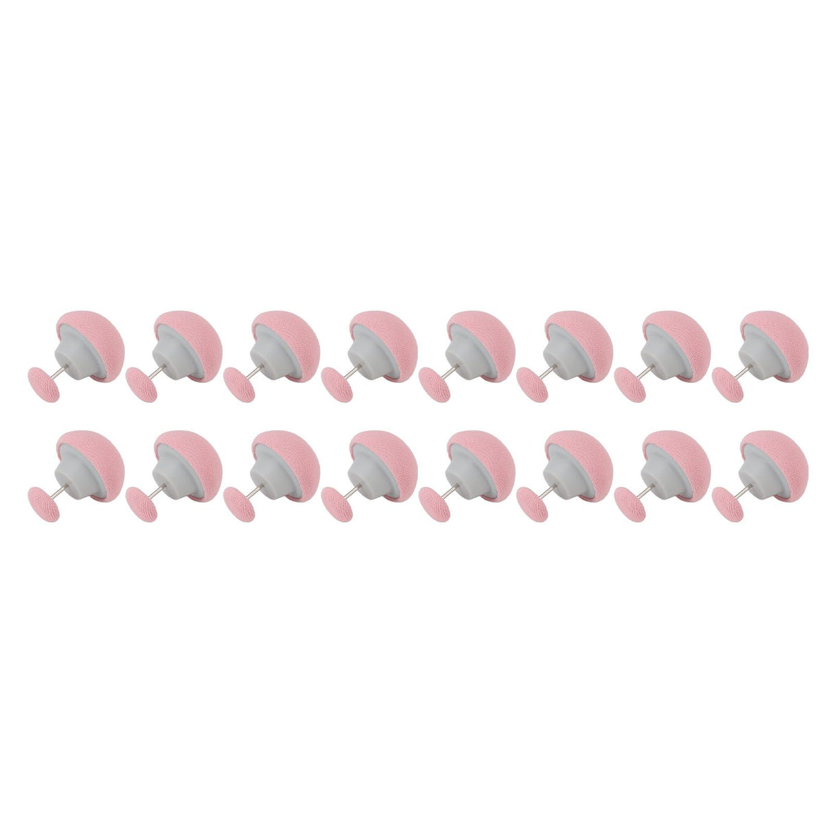 16PCS Bed Duvet Sheet Fixing Clip Mushroom Shaped Cloth Needle Plastic Quilt Fixator for Home Cushion Pink