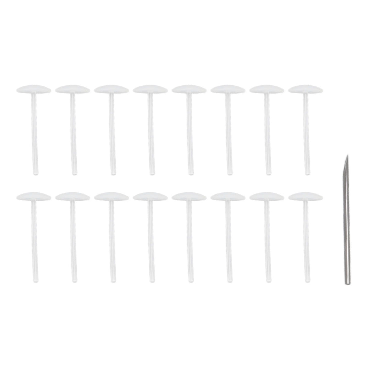 16PCS Bed Duvet Sheet Fixing Clip Mushroom Shaped Cloth Needle Plastic Quilt Fixator for Home Cushion Pink