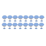 16PCS Bed Duvet Sheet Fixing Clip Mushroom Shaped Cloth Needle Plastic Quilt Fixator for Home Cushion Blue