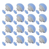 16PCS Bed Duvet Sheet Fixing Clip Mushroom Shaped Cloth Needle Plastic Quilt Fixator for Home Cushion Blue