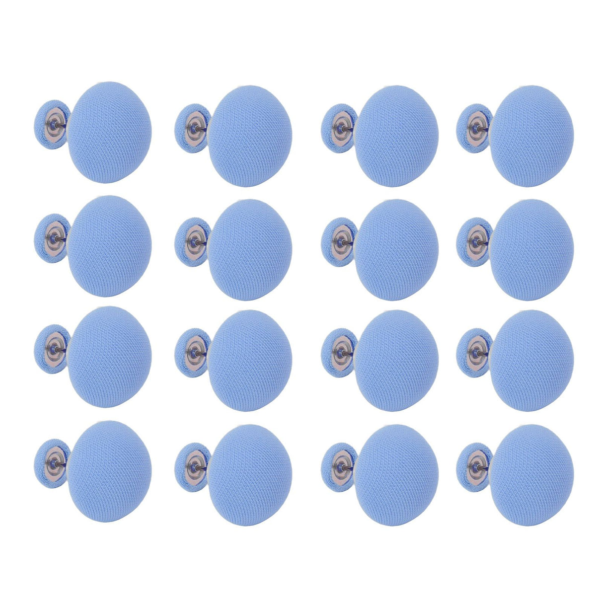 16PCS Bed Duvet Sheet Fixing Clip Mushroom Shaped Cloth Needle Plastic Quilt Fixator for Home Cushion Blue