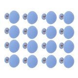 16PCS Bed Duvet Sheet Fixing Clip Mushroom Shaped Cloth Needle Plastic Quilt Fixator for Home Cushion Blue