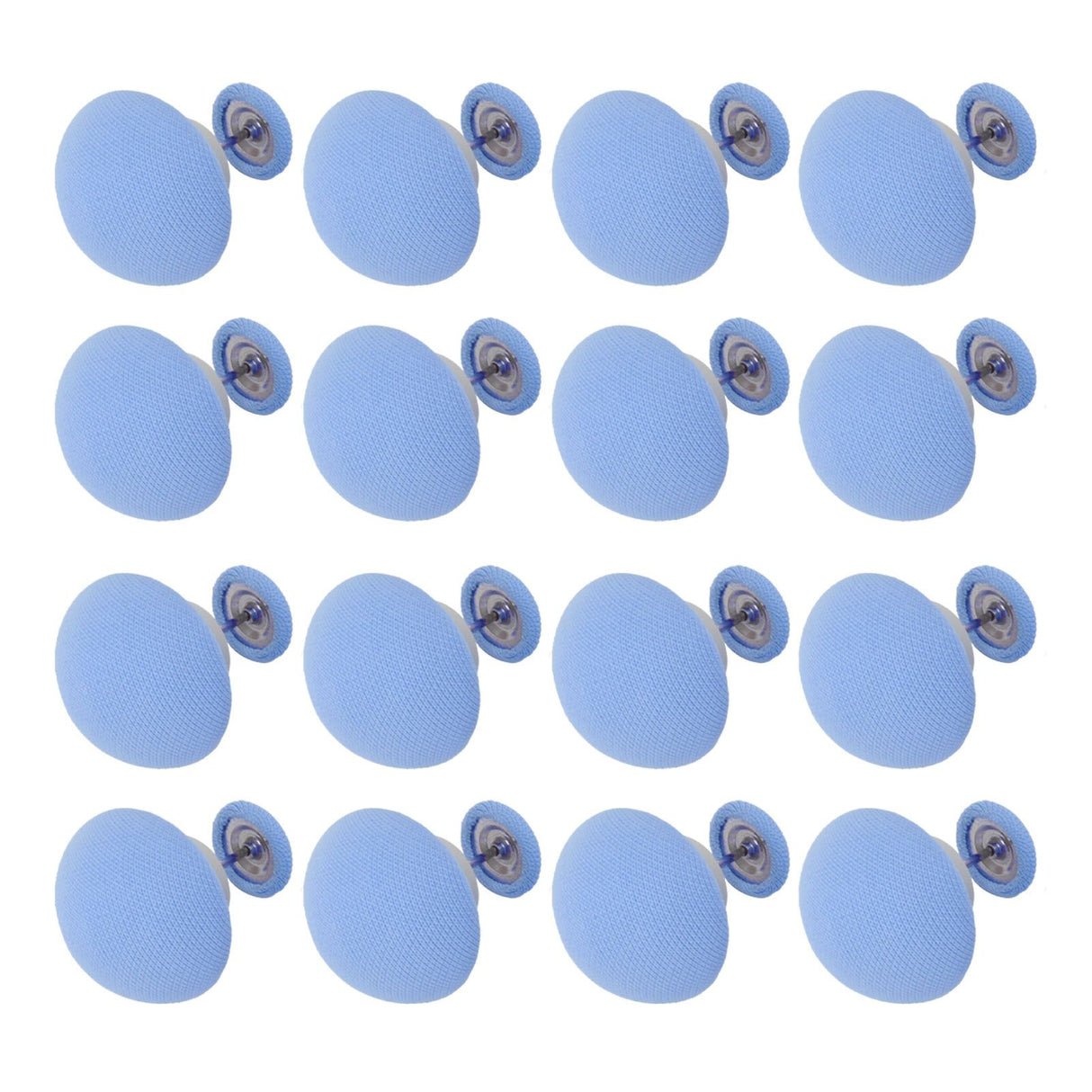 16PCS Bed Duvet Sheet Fixing Clip Mushroom Shaped Cloth Needle Plastic Quilt Fixator for Home Cushion Blue