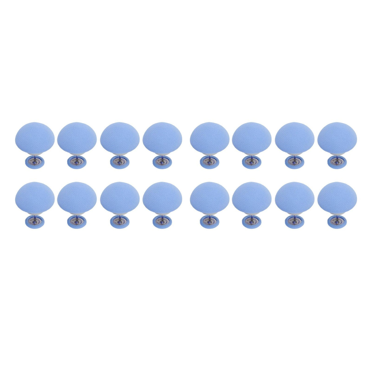 16PCS Bed Duvet Sheet Fixing Clip Mushroom Shaped Cloth Needle Plastic Quilt Fixator for Home Cushion Blue