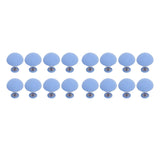 16PCS Bed Duvet Sheet Fixing Clip Mushroom Shaped Cloth Needle Plastic Quilt Fixator for Home Cushion Blue - Extra Image