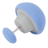 16PCS Bed Duvet Sheet Fixing Clip Mushroom Shaped Cloth Needle Plastic Quilt Fixator for Home Cushion Blue - Extra Image