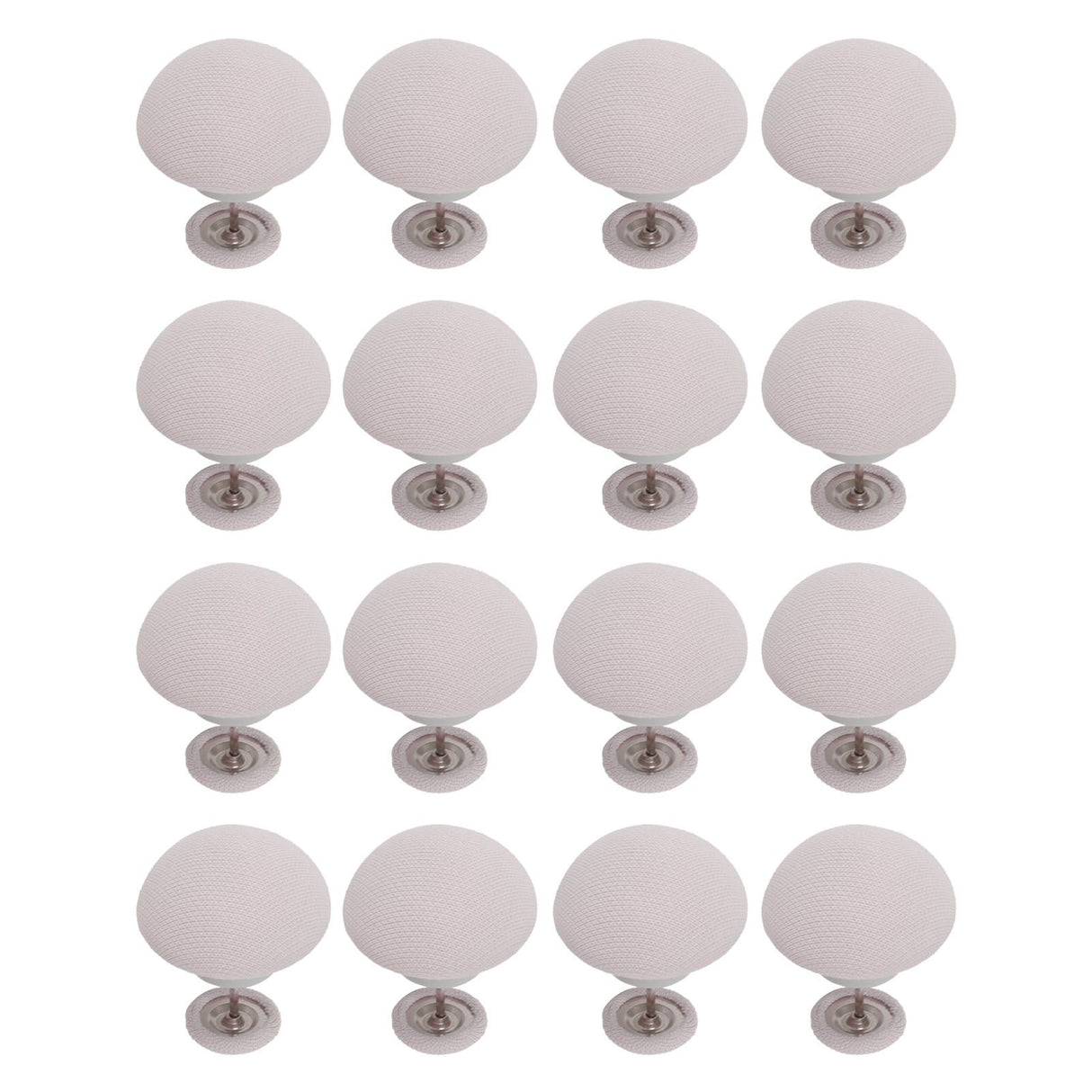 16PCS Bed Duvet Sheet Fixing Clip Mushroom Shaped Cloth Needle Plastic Quilt Fixator for Home Cushion Grey