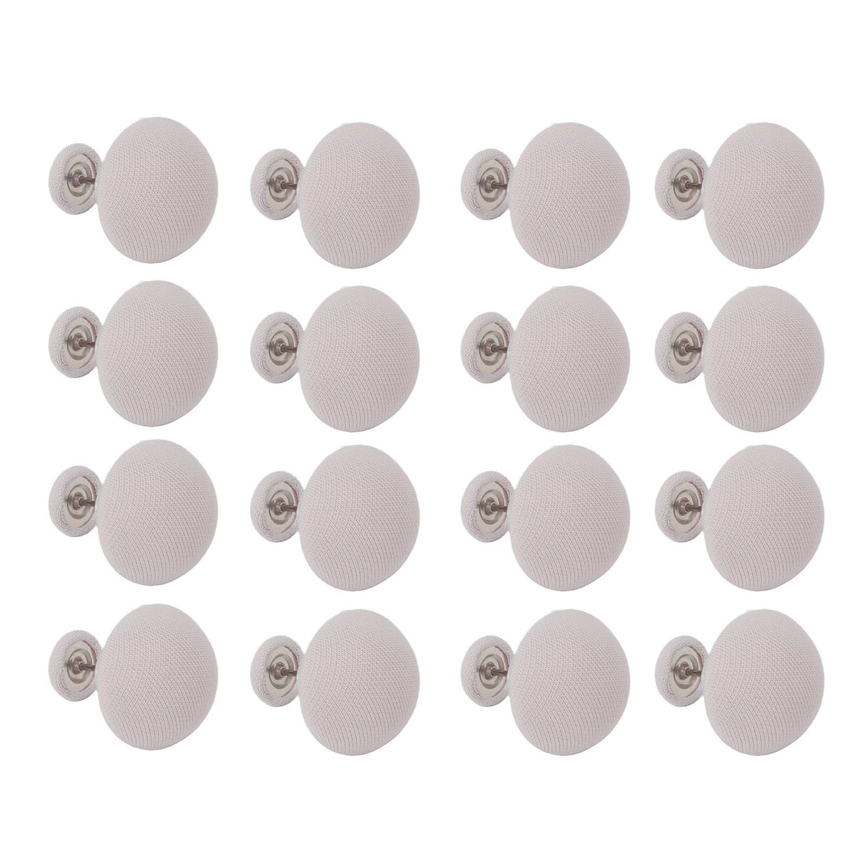 16PCS Bed Duvet Sheet Fixing Clip Mushroom Shaped Cloth Needle Plastic Quilt Fixator for Home Cushion Grey
