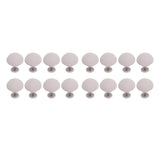 16PCS Bed Duvet Sheet Fixing Clip Mushroom Shaped Cloth Needle Plastic Quilt Fixator for Home Cushion Grey - Extra Image