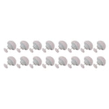 16PCS Bed Duvet Sheet Fixing Clip Mushroom Shaped Cloth Needle Plastic Quilt Fixator for Home Cushion Grey