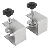 2pcs Drawer Front Installation Fixing Clamp Professional Easy Adjustment Drawer Front Mounting Clips for Woodworking - Extra Image