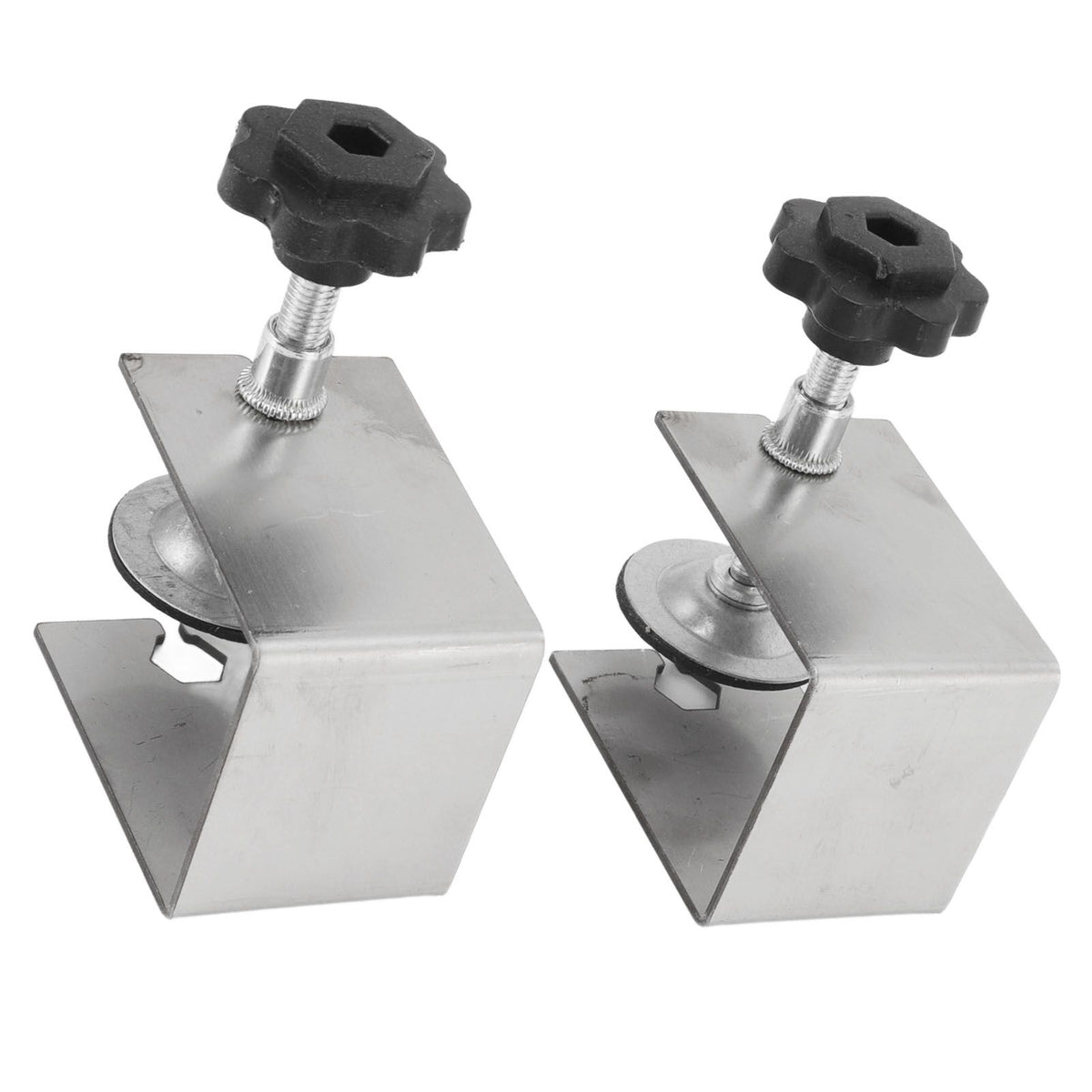 2pcs Drawer Front Installation Fixing Clamp Professional Easy Adjustment Drawer Front Mounting Clips for Woodworking